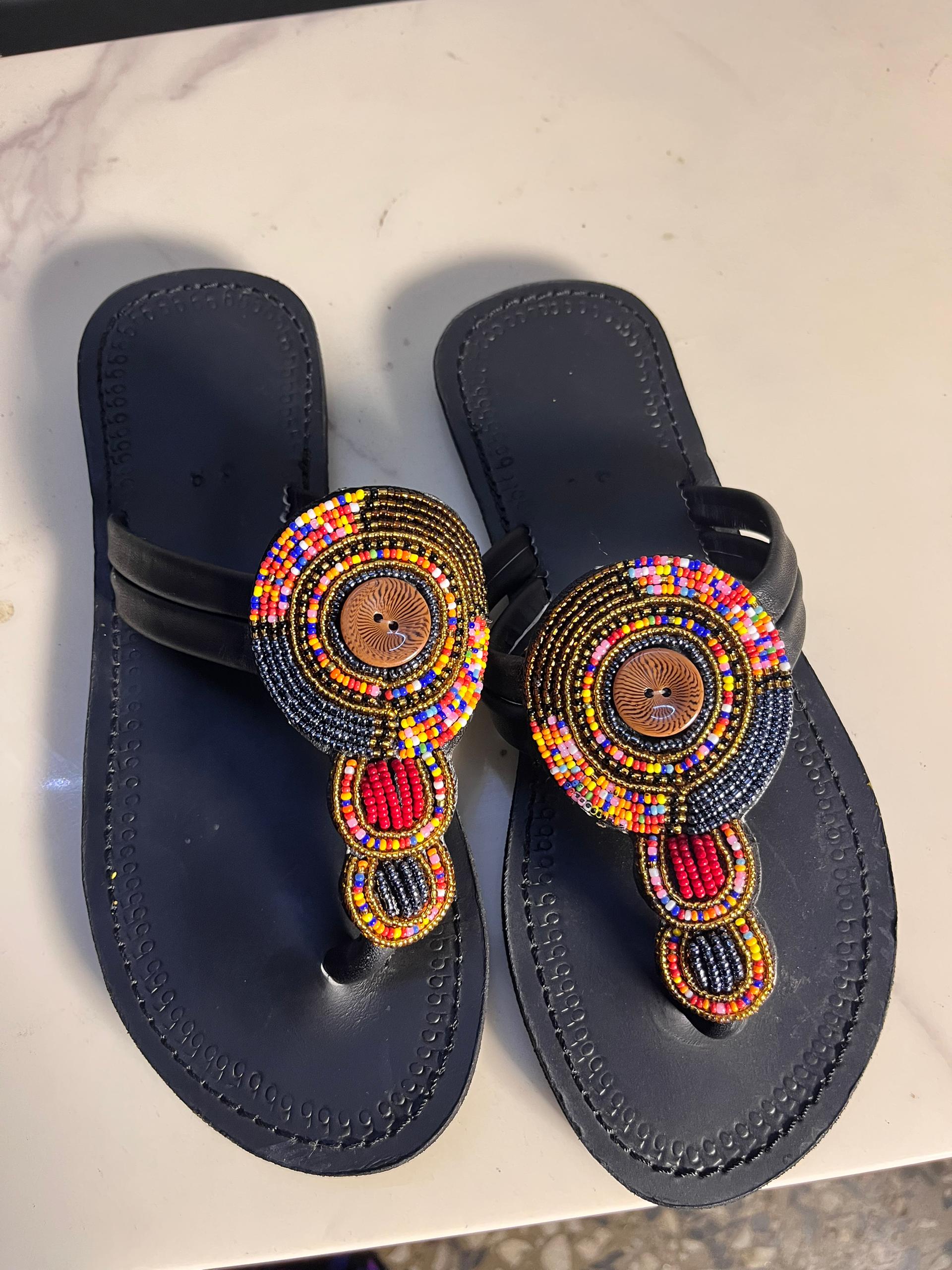 Maasai Slippers — Vivid