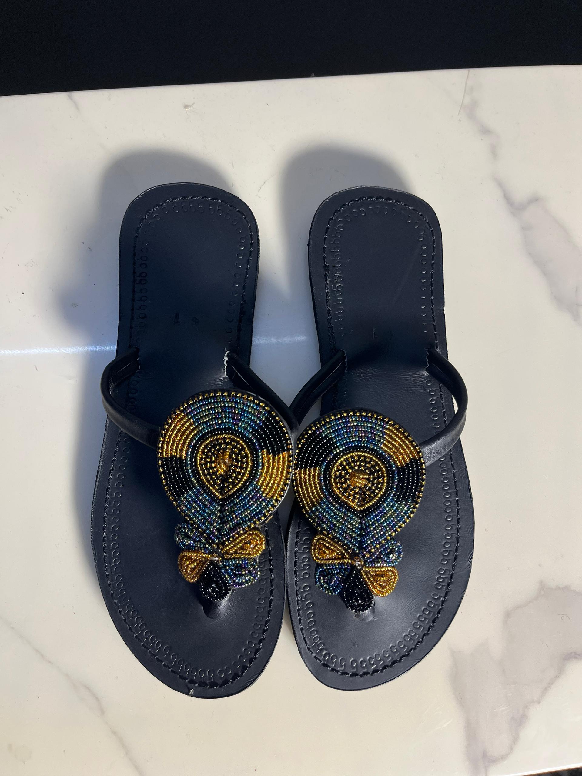 Maasai Slippers — Ocean